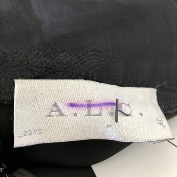 A.L.C. Zaha Crew Neck Mesh Sheer Sleeveless Top - Picture 6 of 7